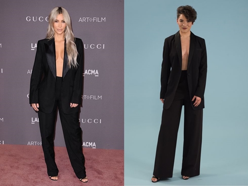 5 cô gái bắt chước mặc giống Kim "siêu vòng 3" và kết quả đau tim - 6