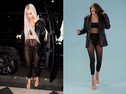 5 cô gái bắt chước mặc giống Kim "siêu vòng 3" và kết quả đau tim - 12