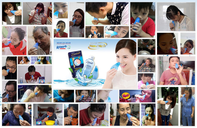 Hơn 2.000 người tham gia chương trình Thử thách cùng Rohto Nosewash - 2
