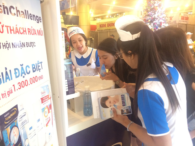 Hơn 2.000 người tham gia chương trình Thử thách cùng Rohto Nosewash - 3