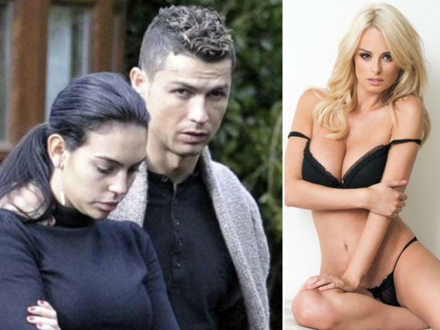 Bóng đá - Ve vãn bồ cũ bốc lửa, Ronaldo bị bạn gái hot girl "dằn mặt"