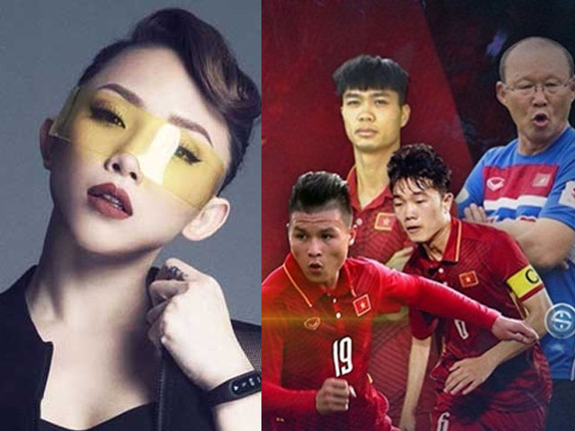 Ca nhạc - MTV - Tóc Tiên "trách khéo" U23 Việt Nam quá hot khiến nghệ sĩ Việt lao đao