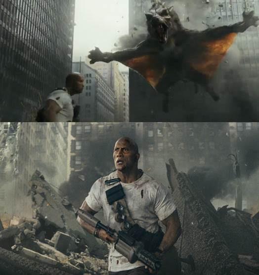 King Kong khổng lồ khiến tài tử The Rock kinh hãi - 4