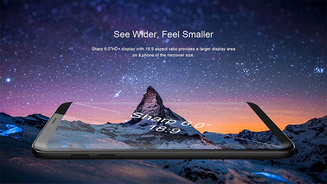 Smartphone giá sốc sở hữu màn hình sharp Fullview, Ram 4GB, Rom 64GB - 2