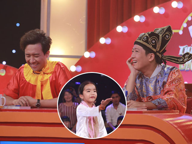 Giải trí - Cô bé 6 tuổi bỏ túi 2 triệu nhờ chọc cười Trấn Thành, Trường Giang