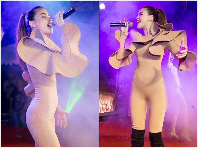 Người mẫu - Hoa hậu - Bộ áo liền quần nhạy cảm của Hà Hồ có thực sự phản cảm?