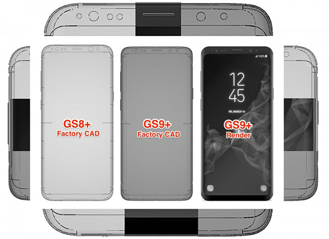 Samsung Galaxy S9 và S9+ lộ gần hết thông số - 1