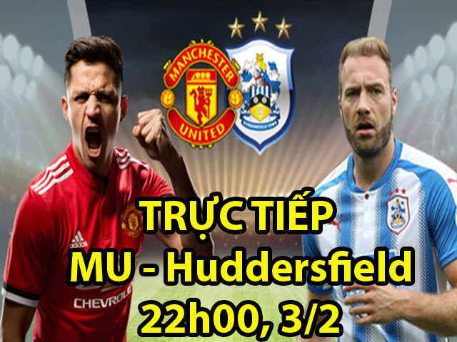 TRỰC TIẾP bóng đá MU - Huddersfield: Pogba dự bị, Sanchez sát cánh Lukaku