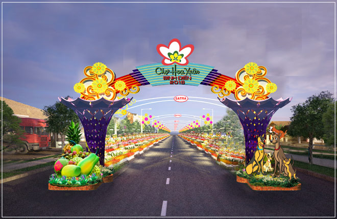 Chợ hoa xuân Bình Điền - Thêm sắc xuân cho khu nam - 2