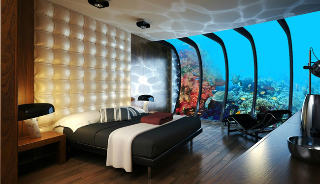Đã bao giờ bạn mơ về một khách sạn dưới nước chưa?
