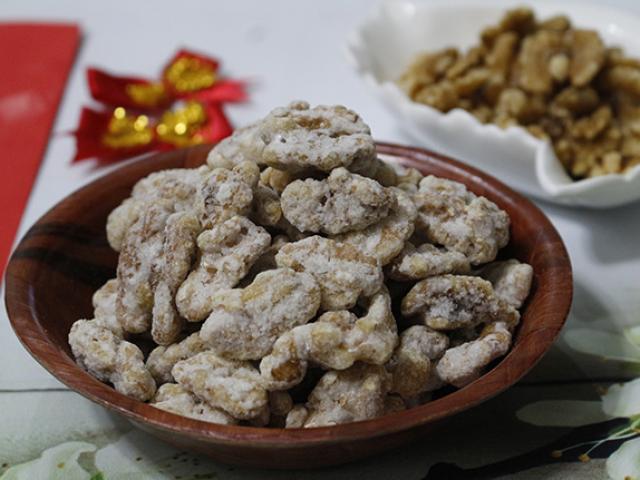 Ẩm thực - Mứt hạt óc chó độc đáo nhâm nhi ngày Tết