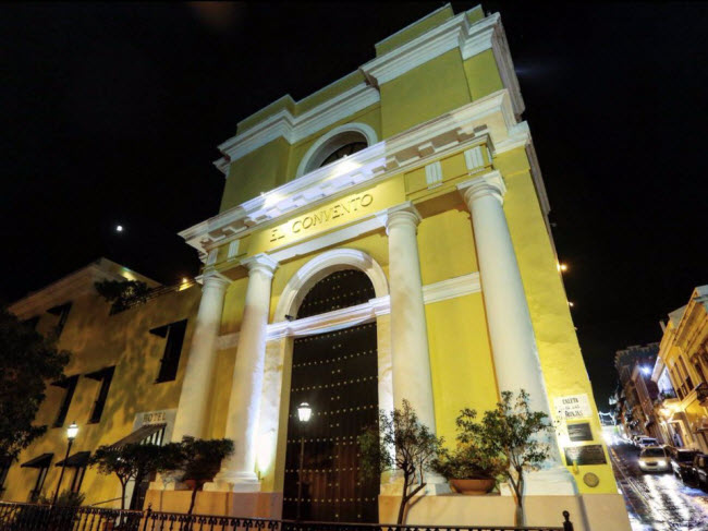 Hotel El Convento, San Juan, Puerto Rico (Năm 1646): Công trình này là thành viên lâu đời nhất của khách sạn lịch sử châu Mỹ.
