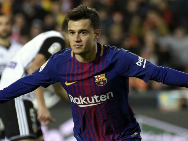 Bóng đá - "Bom tấn" Coutinho ghi bàn ra mắt, Barca thăng hoa đón kỷ lục mới