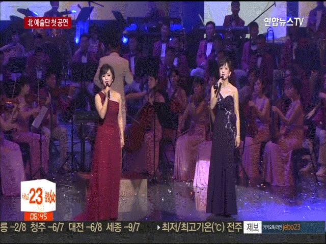 Nghệ sĩ Triều Tiên mê hoặc khán giả Hàn Quốc trong đêm diễn đầu tiên