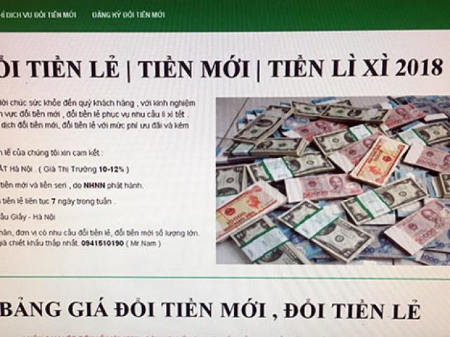 Kinh doanh - Nhộn nhịp chợ buôn tiền những ngày giáp Tết