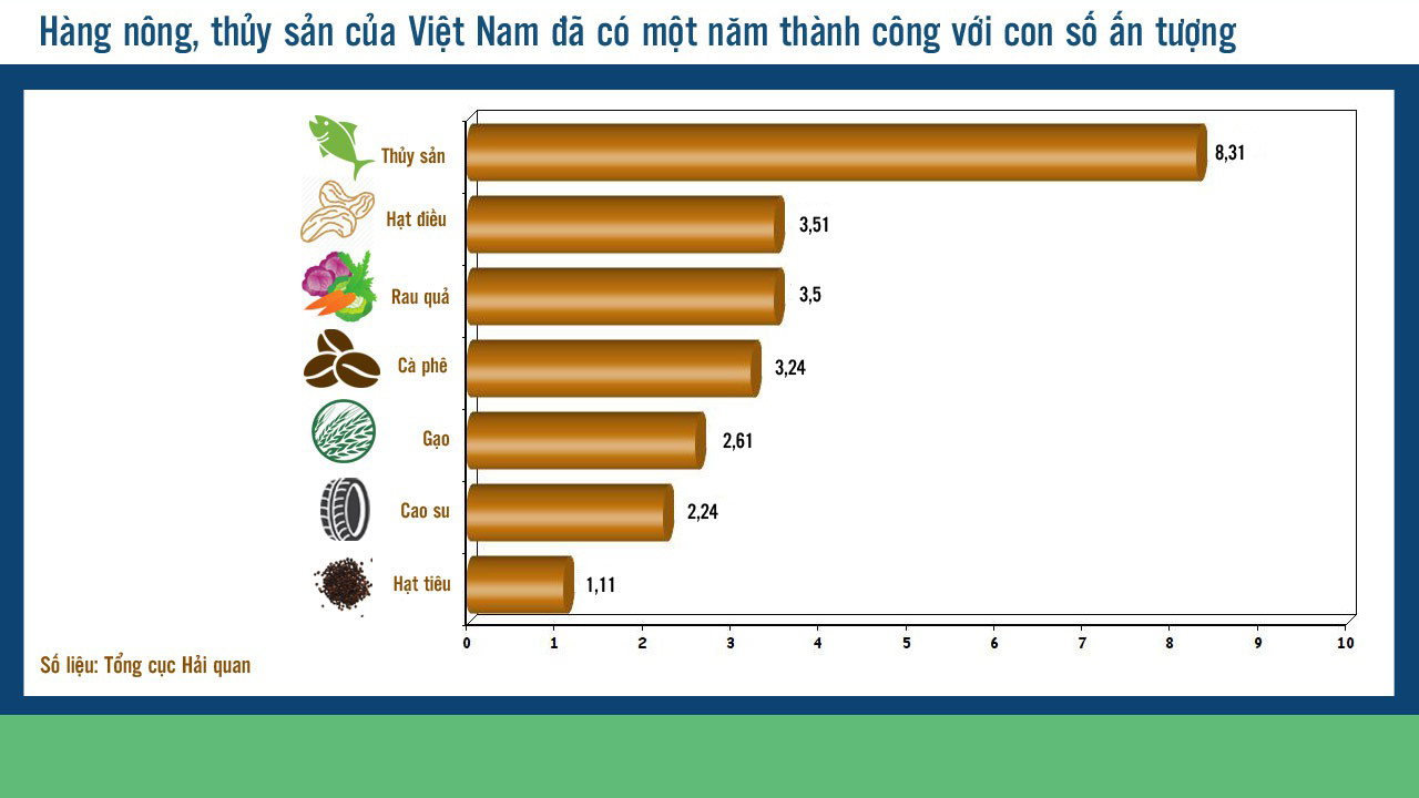 [Infographic] - Bức tranh xuất khẩu kỷ lục năm Dậu 2017 - 3