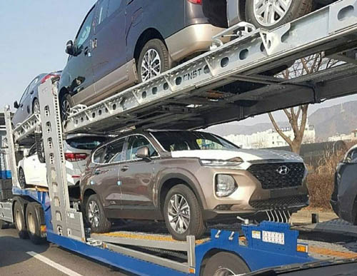 Lộ ảnh thực tế Hyundai SantaFe 2019 tại Hàn Quốc - 7