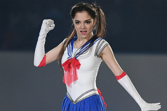 Evgenia Medvedeva cũng là một gương mặt đáng chú ý tại Thế vận hội năm nay.