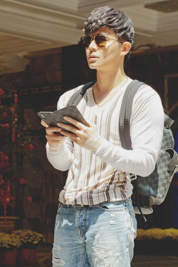 Nathan Lee điển trai như tài tử, xuống phố với loạt đồ hiệu - 2