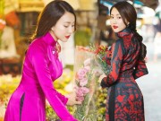 Bạn trẻ - Cuộc sống - &quot;Người yêu Sơn Tùng&quot; khoe vẻ đẹp &quot;ngọc nữ&quot; trong tà áo dài đón Tết