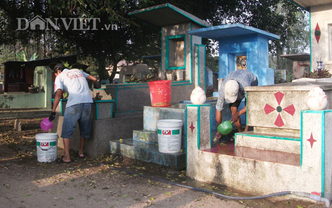 Thấp thỏm mùa Tết cuối cùng giữa lòng nghĩa trang - 1