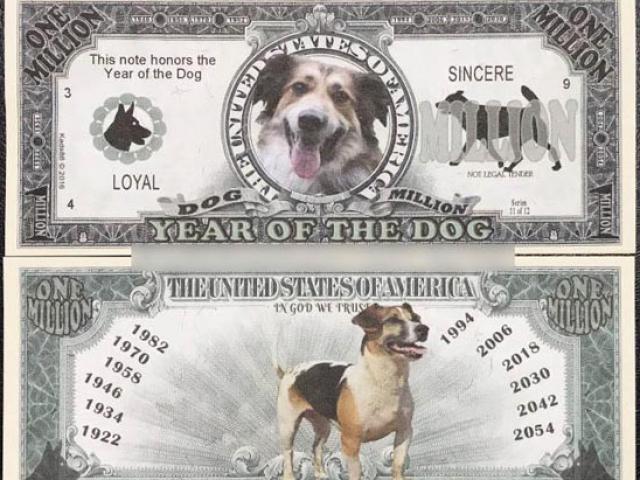 Thị trường - Tiêu dùng - Rao bán tiền lưu niệm in hình chó trên Facebook