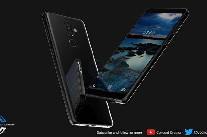 Ngắm Nokia 7 Plus ý tưởng có thể được HMD ra mắt tháng này - 1