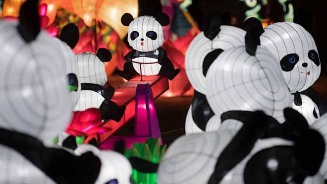 Lung linh lễ hội đèn lồng mừng Tết Mậu Tuất từ LasVegas - 2