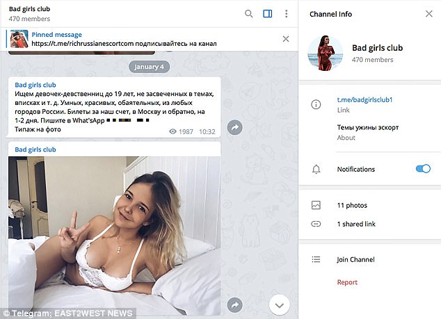 Trào lưu thiếu nữ lên mạng bán trinh tiết "nở rộ" ở Nga - 1