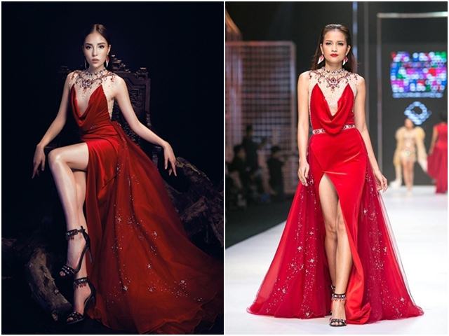 Người mẫu - Hoa hậu - Những trang phục đụng hàng "kỷ lục" của NTK Việt