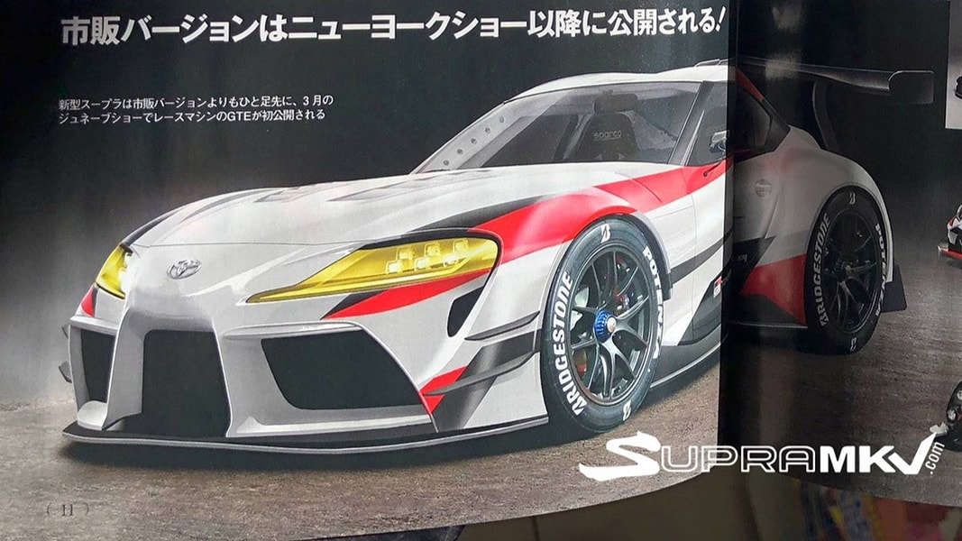 Toyota Supra 2019 rò rỉ trên một tạp chí tại Nhật Bản? - 3