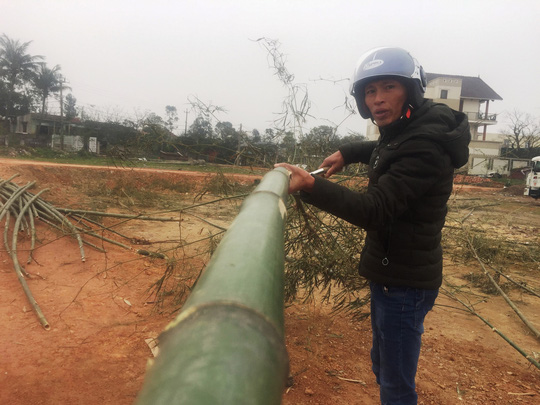 Độc đáo chợ bán cây nêu ngày Tết - 3