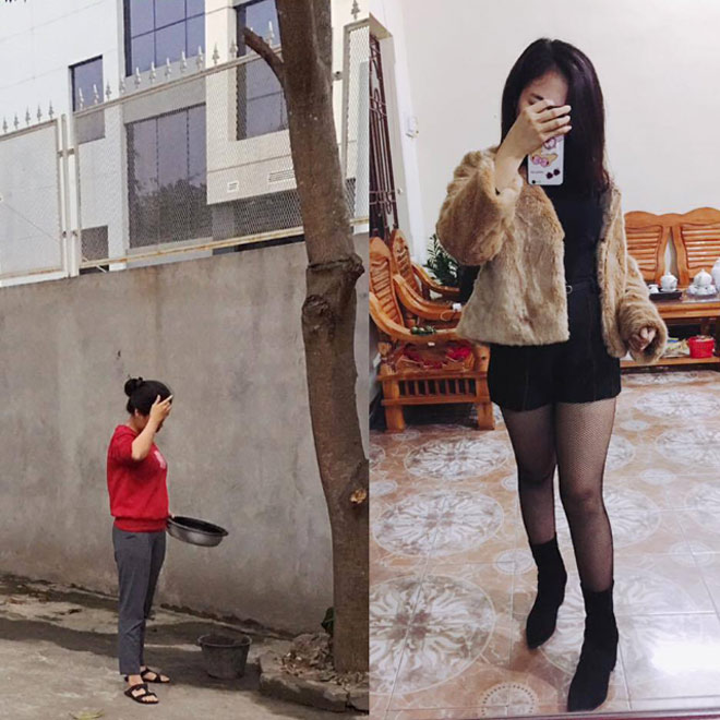 Chị em trước và trong Tết lột xác “lồng lộn” khiến đàn ông chóng mặt - 4