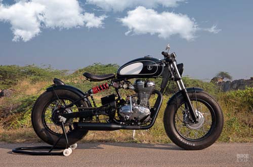 Royal Enfield Classic 500 độ phong cách bobber đến từ Ấn Độ - 7
