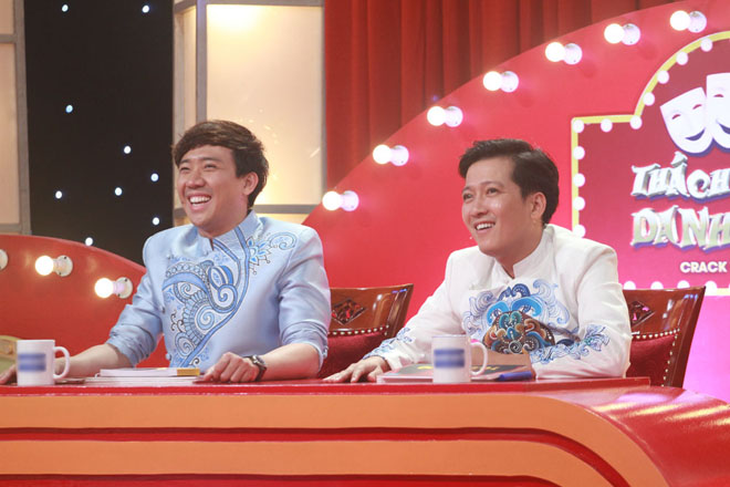 Trường Giang bị thí sinh nhí “tét mông” trên sóng truyền hình - 2