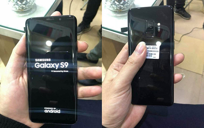 NÓNG: Galaxy S9 bất ngờ trên tay trước ngày ra mắt - 1