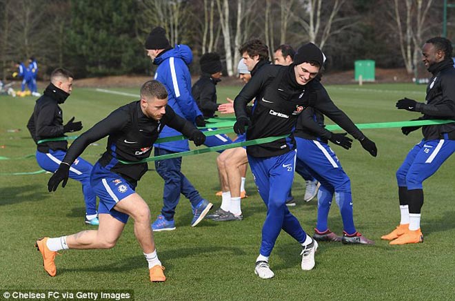 Đấu MU: Chelsea luyện “kéo xe”, Conte lộ bài với Mourinho - 5