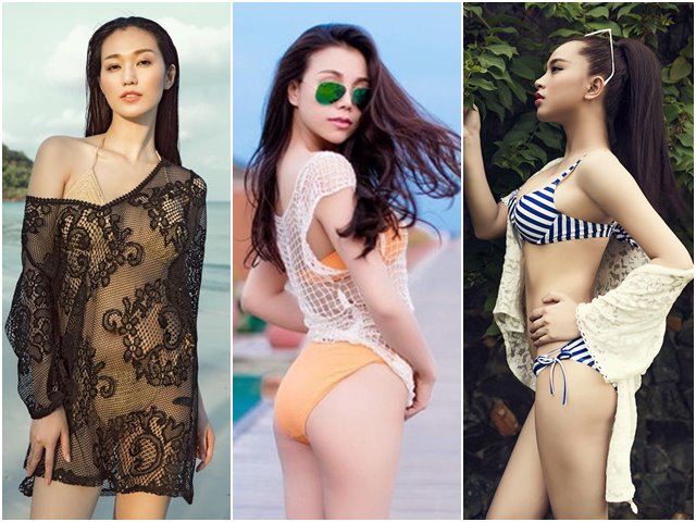 Người mẫu - Hoa hậu - Mỹ nhân Việt kín hở với áo lưới đầy khiêu khích