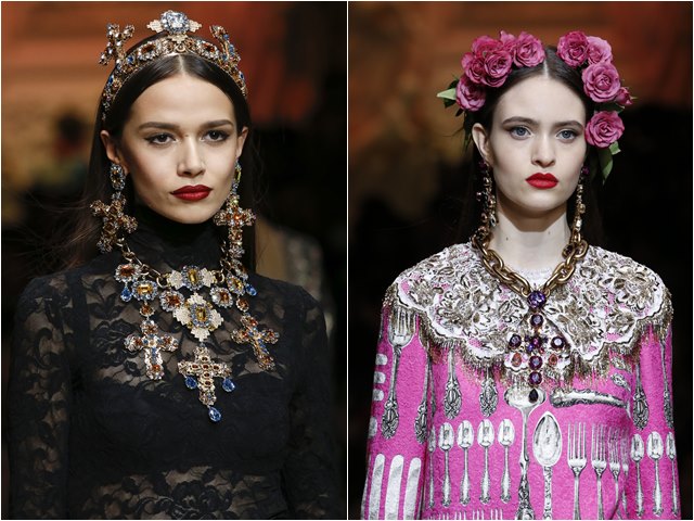 Xu hướng thời trang - Cả Milan choáng ngợp với những nữ thần Dolce & Gabbana
