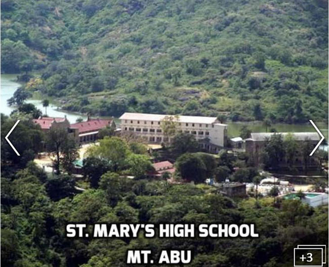 Trường trung học Mary ở MT Abu được bao quanh bởi những ngọn đồi phủ đầy cây xanh mát mẻ. Với cảnh quan tuyệt vời này, ngôi trường trông giống như một nơi nghỉ dưỡng cao cấp, đồng thời tạo cho sinh viên một môi trường học tập cách xa sự hối hả và nhộn nhịp của thành phố.