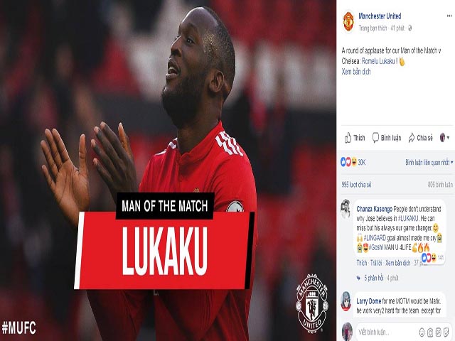 Triệu fan MU hả dạ: Hàng thủ “quái chiêu”, tung hô Lukaku và Lingard