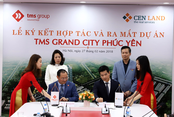 TMS Group ký kết hợp tác cùng CENLAND triển khai dự án TMS Grand City Phúc Yên - 1