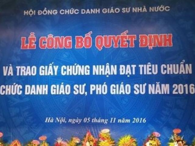 Miễn nhiệm chức danh giáo sư, phó giáo sư có dễ không?