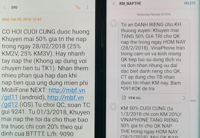 Khuyến mại 50% thẻ nạp lần cuối: Nhiều dịch vụ báo lỗi hoặc &#34;không hỗ trợ&#34; - 1