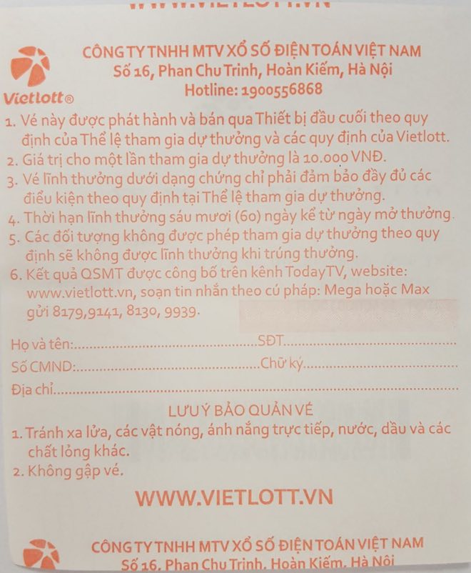 Loại giấy in vé số tự chọn của Vietlott có gì đặc biệt? - 3