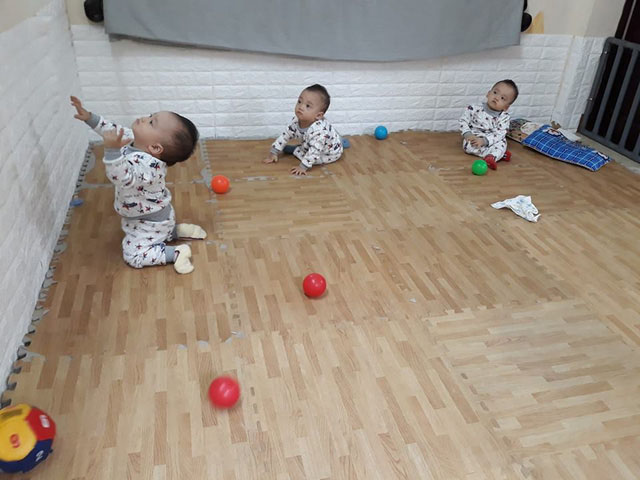 3 bé trai sinh cùng trứng - 200 triệu ca mới có 1 trên thế giới - bây giờ ra sao? - 4