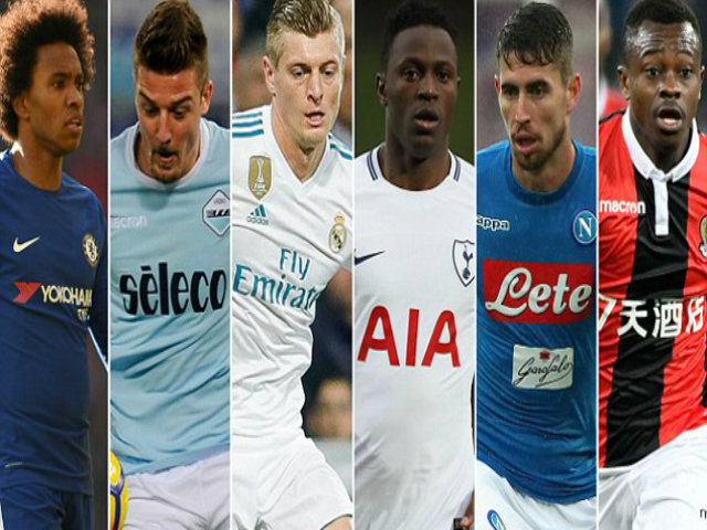 Bóng đá - MU thay Carrick &amp; Fellaini: Mourinho nhắm 6 SAO bự 260 triệu bảng