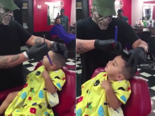 Bạn trẻ - Cuộc sống - Phản ứng "khó đỡ" của bé khi cắt tóc hút triệu lượt xem