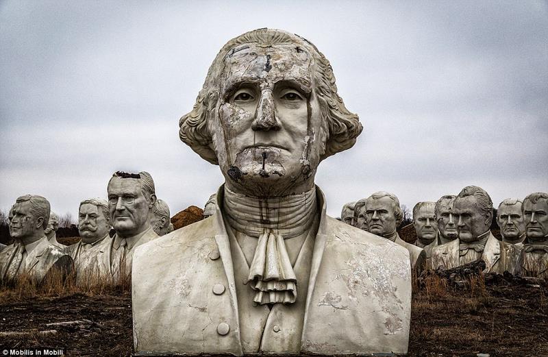 43 tượng Tổng thống Mỹ hơn 130 tỉ bị bỏ hoang - 1