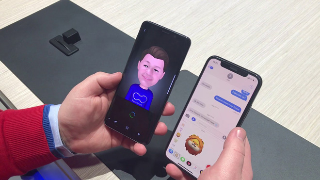 Samsung không &#34;đạo&#34; ý tưởng AR Emoji từ Animoji của Apple - 1